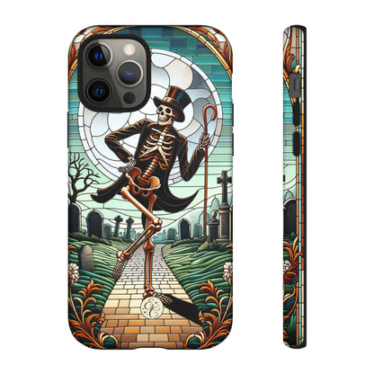 Dancing Skeleton Tough Phone Case