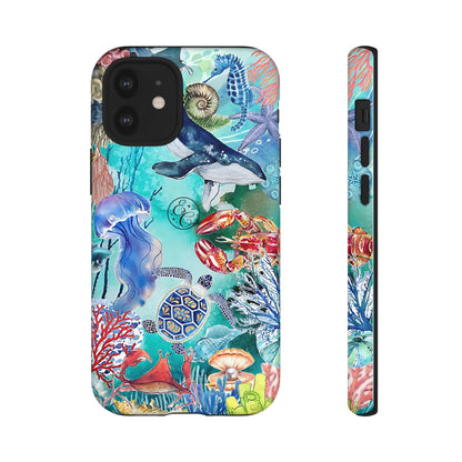 Ocean Wonders Collage Tough Phone Case