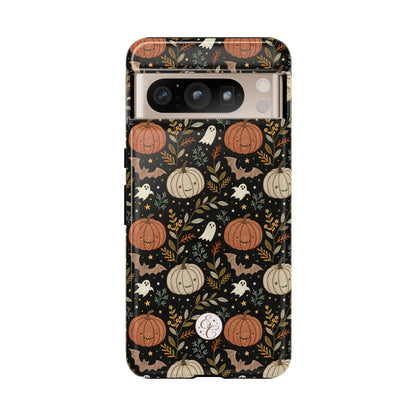 Spooky Halloween Boho Pattern Tough Phone Case