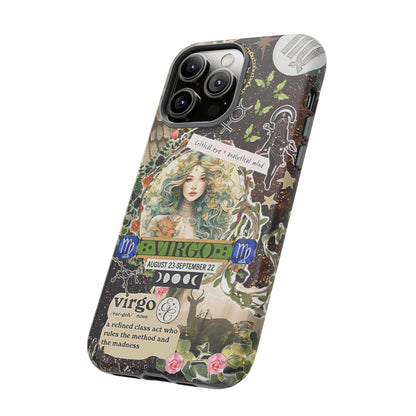 Virgo Zodiac Star Sign Tough Phone Case