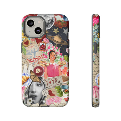 Retro Aesthetic Collage Art Tough Phone Case