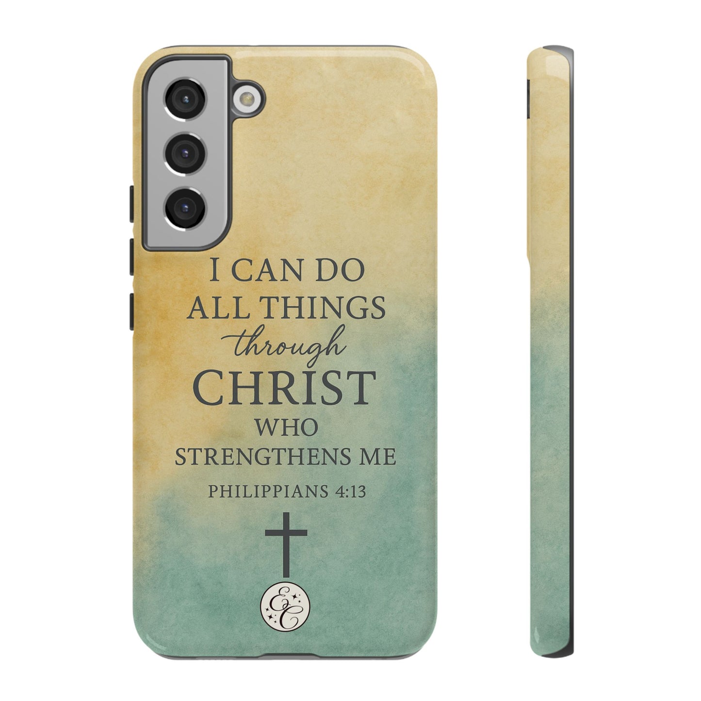 Philippians 4:13 Tough Phone Case