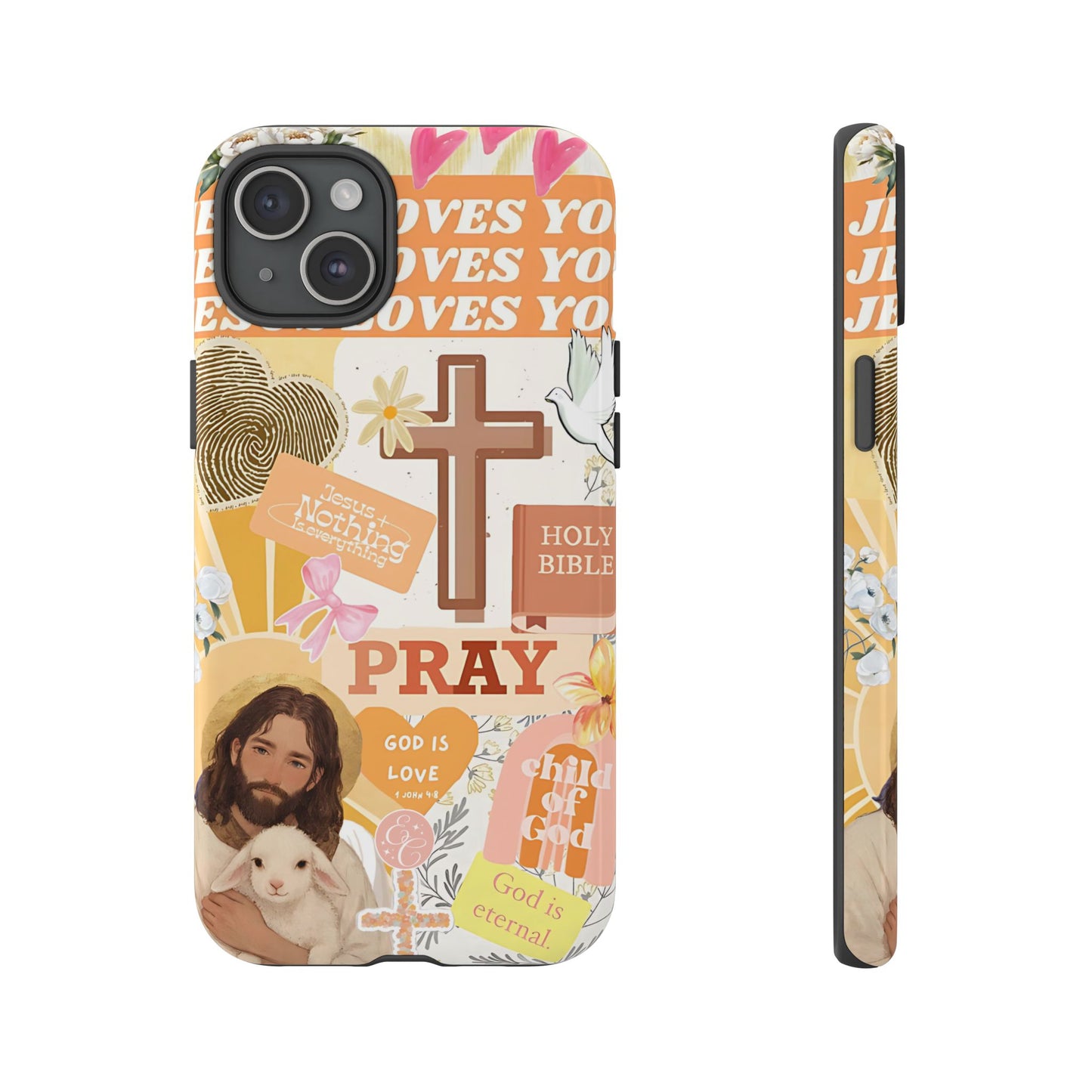 Christian Collage Tough Phone Case