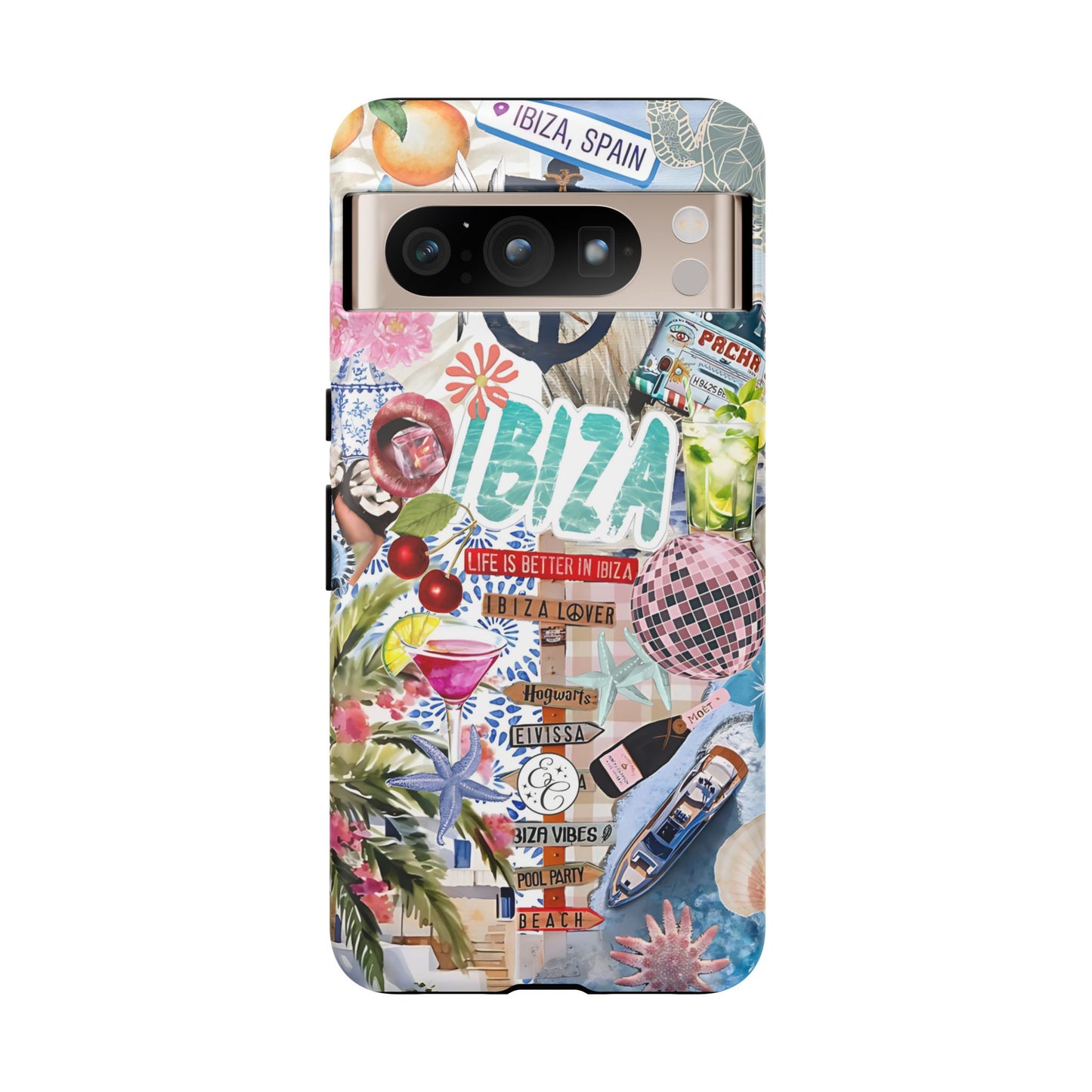 Ibiza Summer Vibes Collage Tough Phone Case