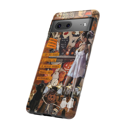 Halloween Aesthetic Collage Tough Phone Case