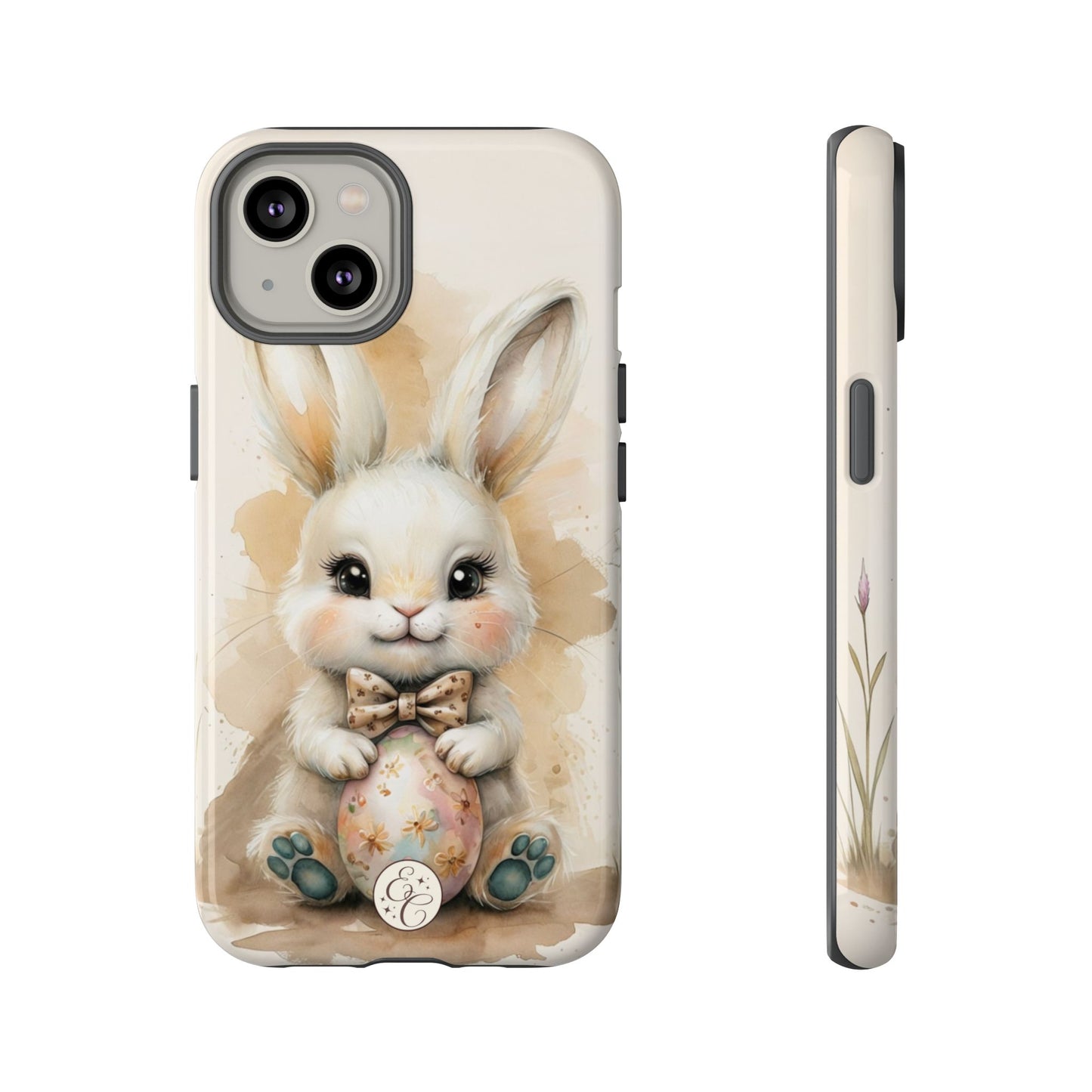 Bunny & Easter Egg Tough Phone Case