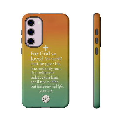John 3:16 Tough Phone Case
