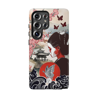 Japanese Geisha Tough Phone Case