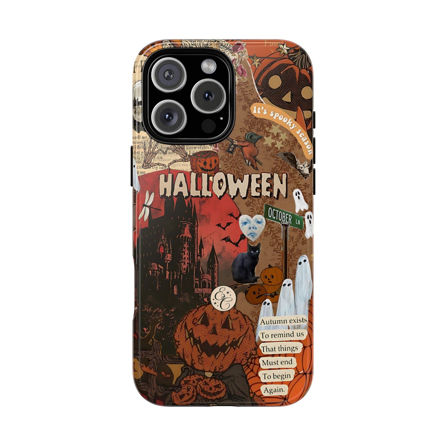 Halloween Spooky Season Tough Phone Case