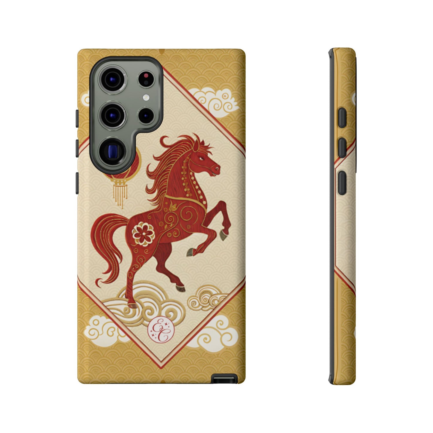Chinese New Year Lucky Horse Tough Phone Case