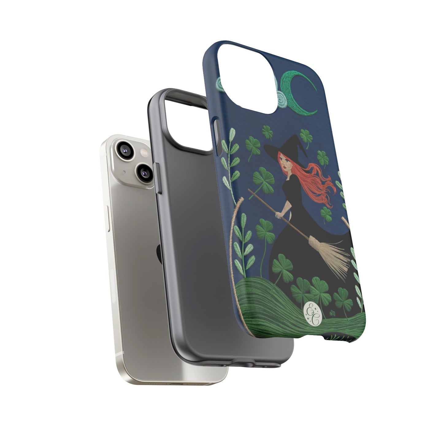 Irish Witch’s Moonlit Stroll Tough Phone Case