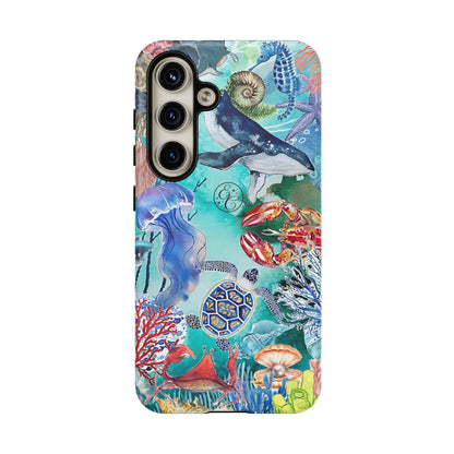 Ocean Wonders Collage Tough Phone Case