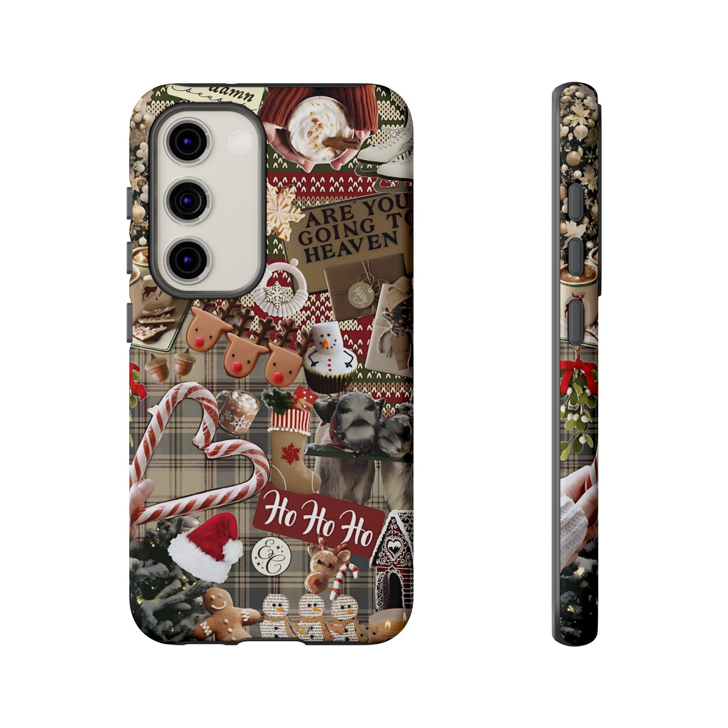 Christmas Festive Collage Tough Phone Case