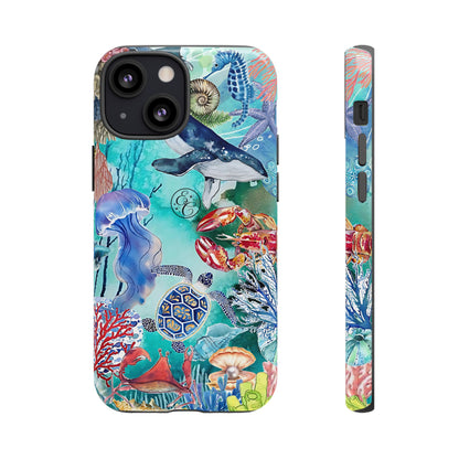 Ocean Wonders Collage Tough Phone Case