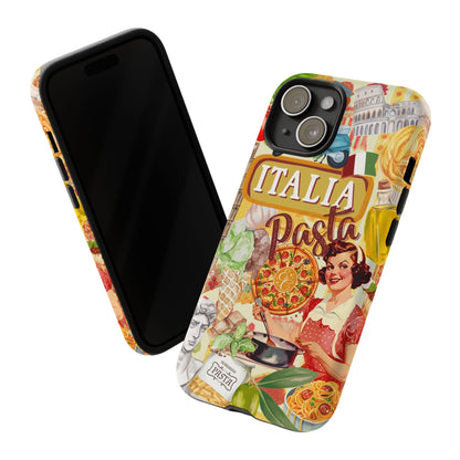 Italian Cuisine Collage Tough Phone Case