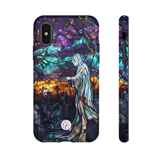 Stained Glass Ghost Tough Phone Case