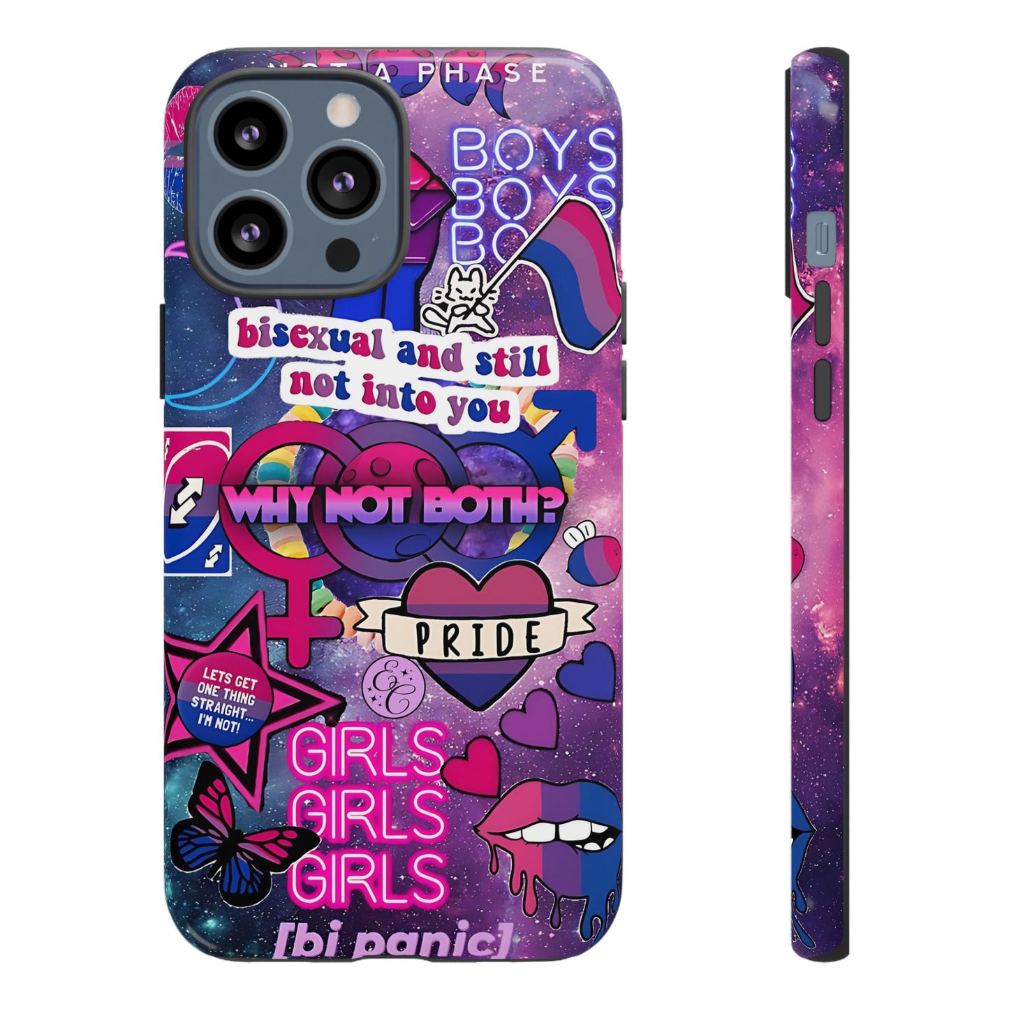 Bisexual Pop Art Tough Phone Case