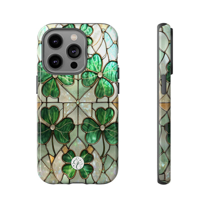 Stained Glass Clover Tough Phone Case
