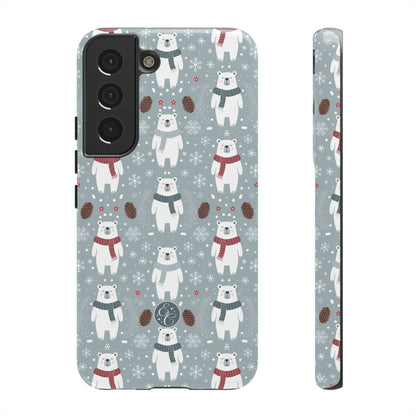 Cute Polar Bear Christmas Phone Case