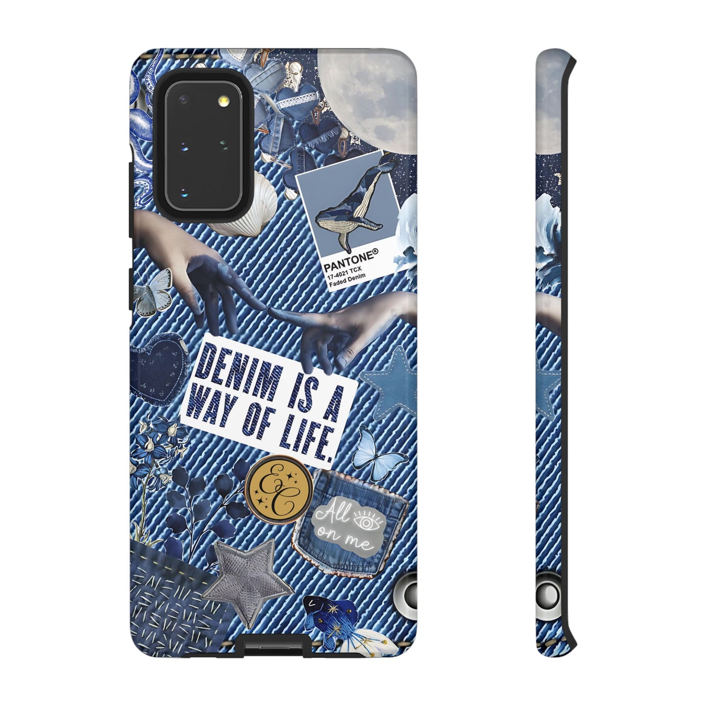 Denim Texture Tough Phone Case