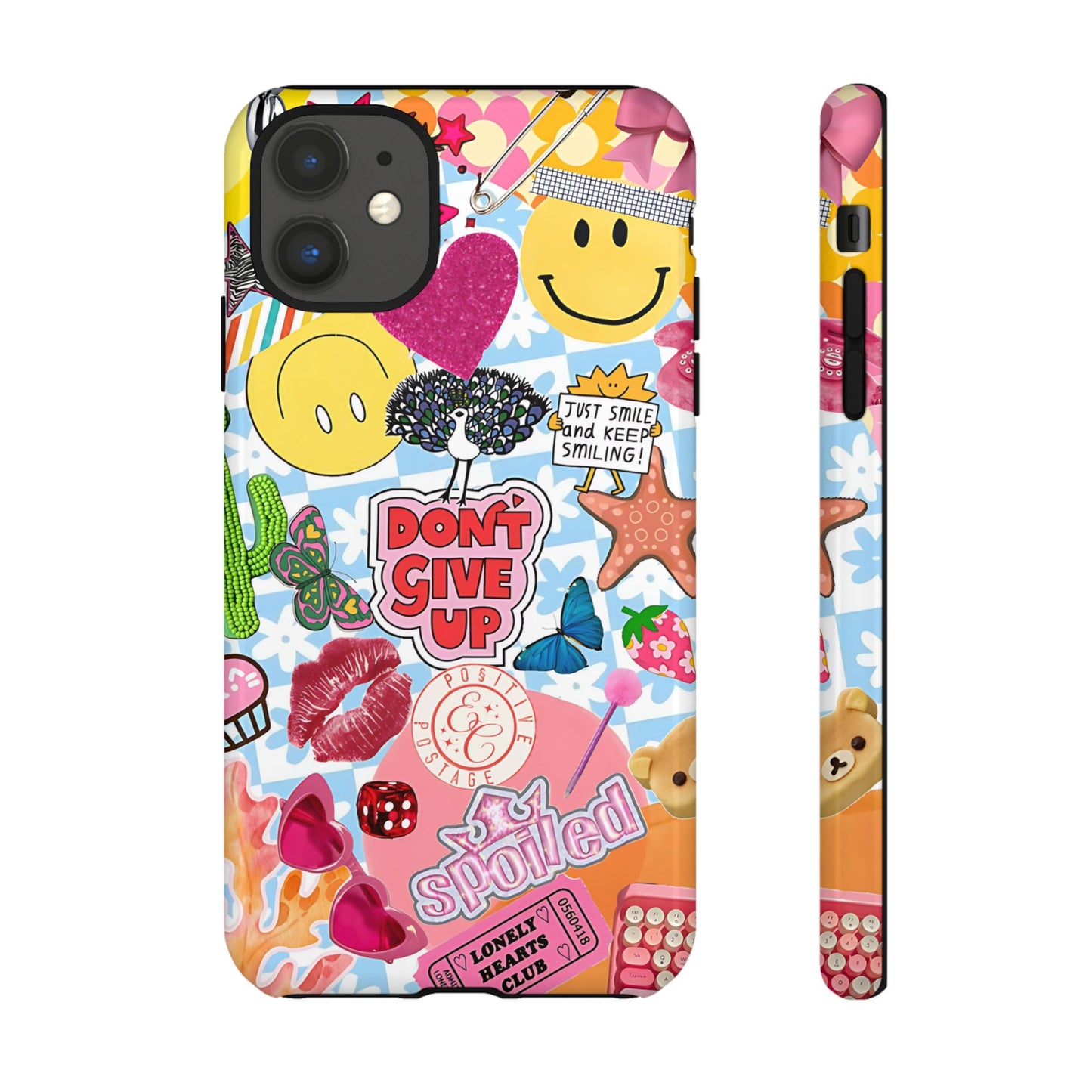 Pop Art Collage Tough Phone Case