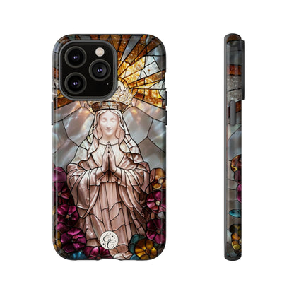 Virgin Mary Stained Glass Tough Phone Case