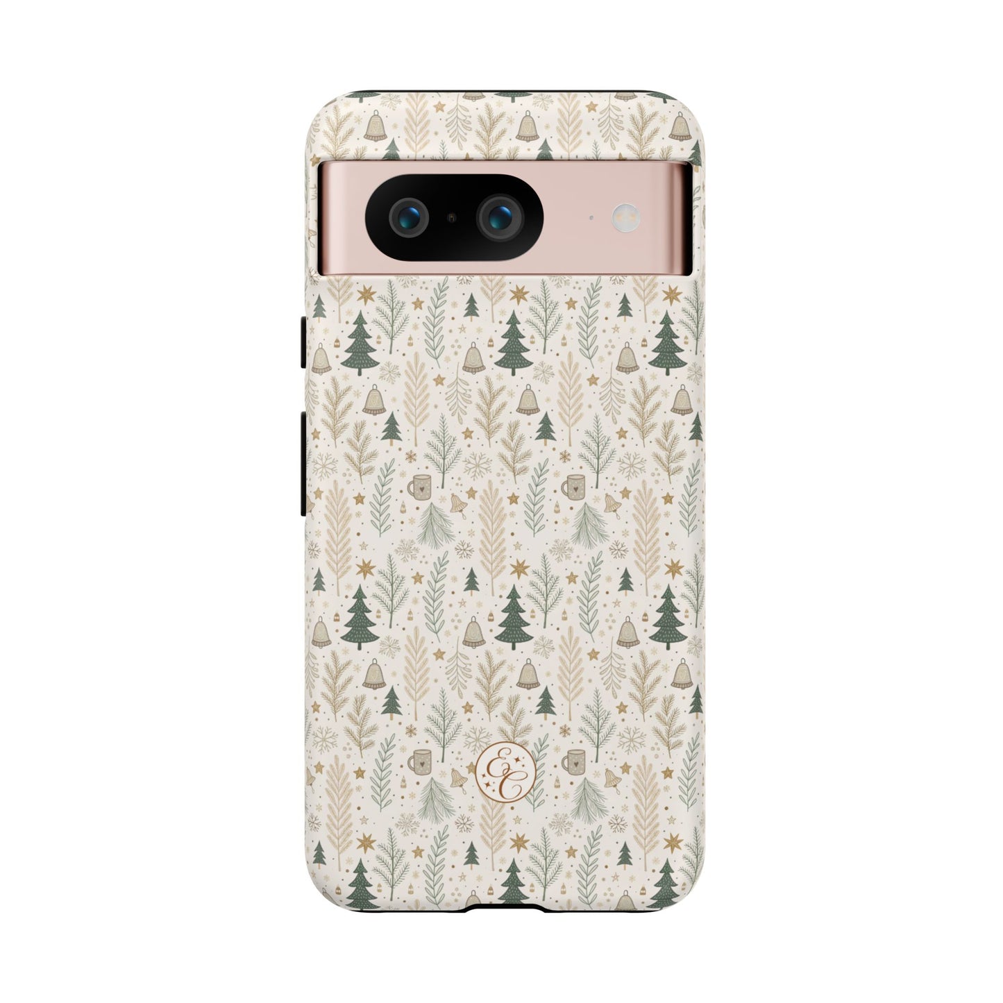 Boho Christmas Forest Tough Phone Case