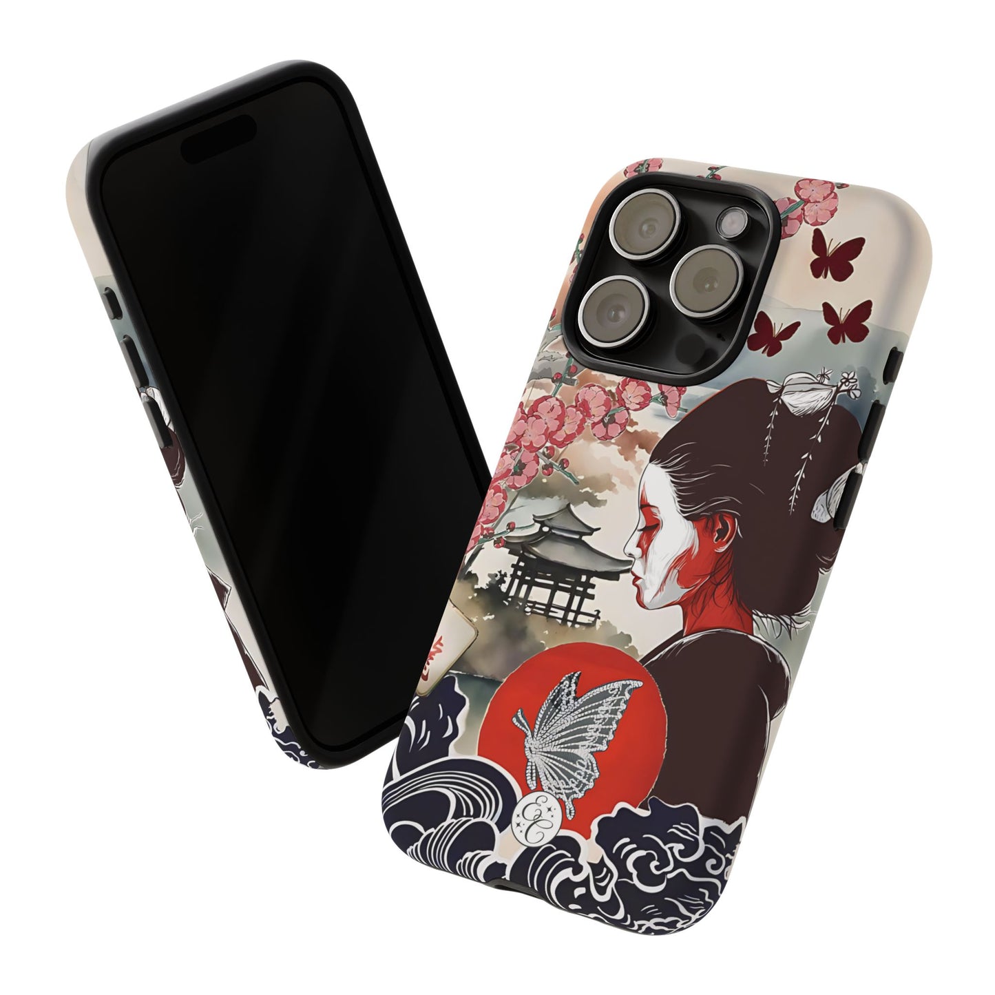 Japanese Geisha Tough Phone Case