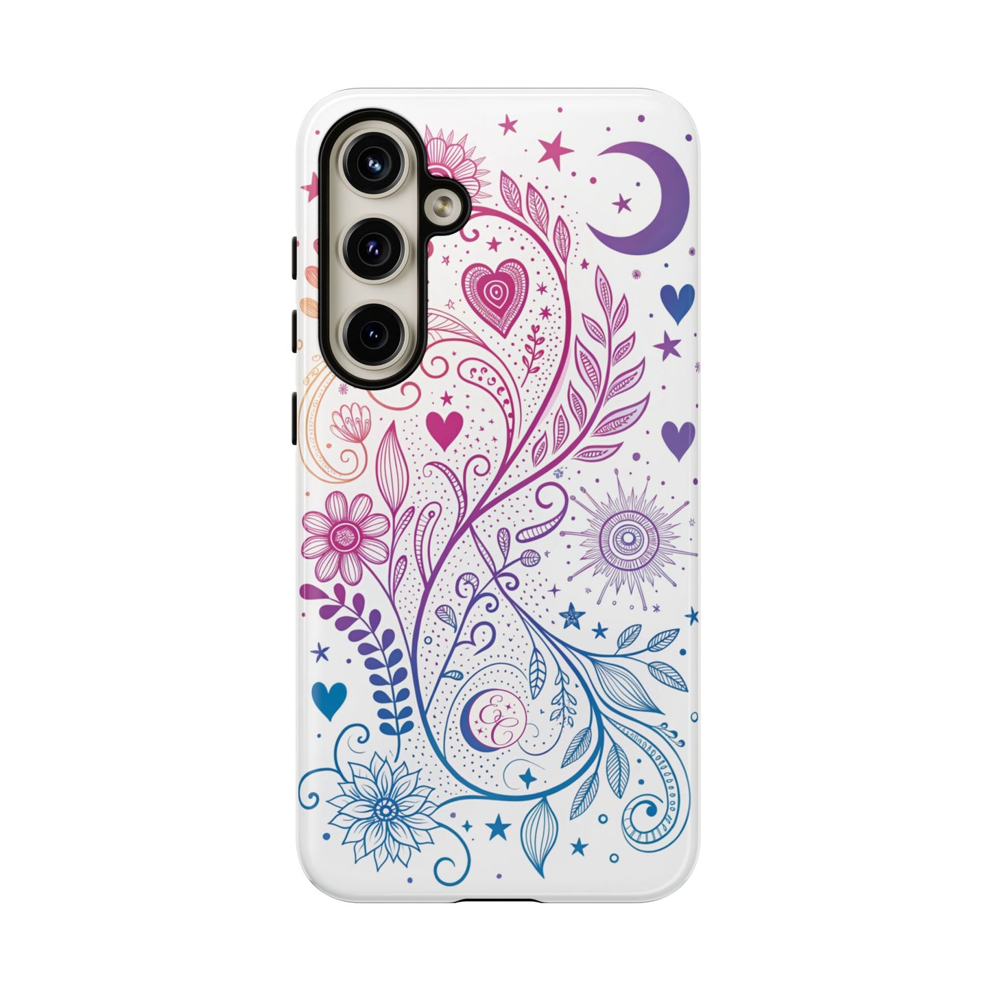 Subtel Bisexual Boho Doodle Tough Phone Case