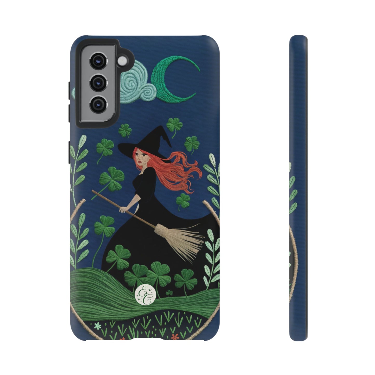 Irish Witch’s Moonlit Stroll Tough Phone Case