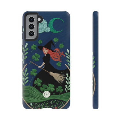 Irish Witch’s Moonlit Stroll Tough Phone Case