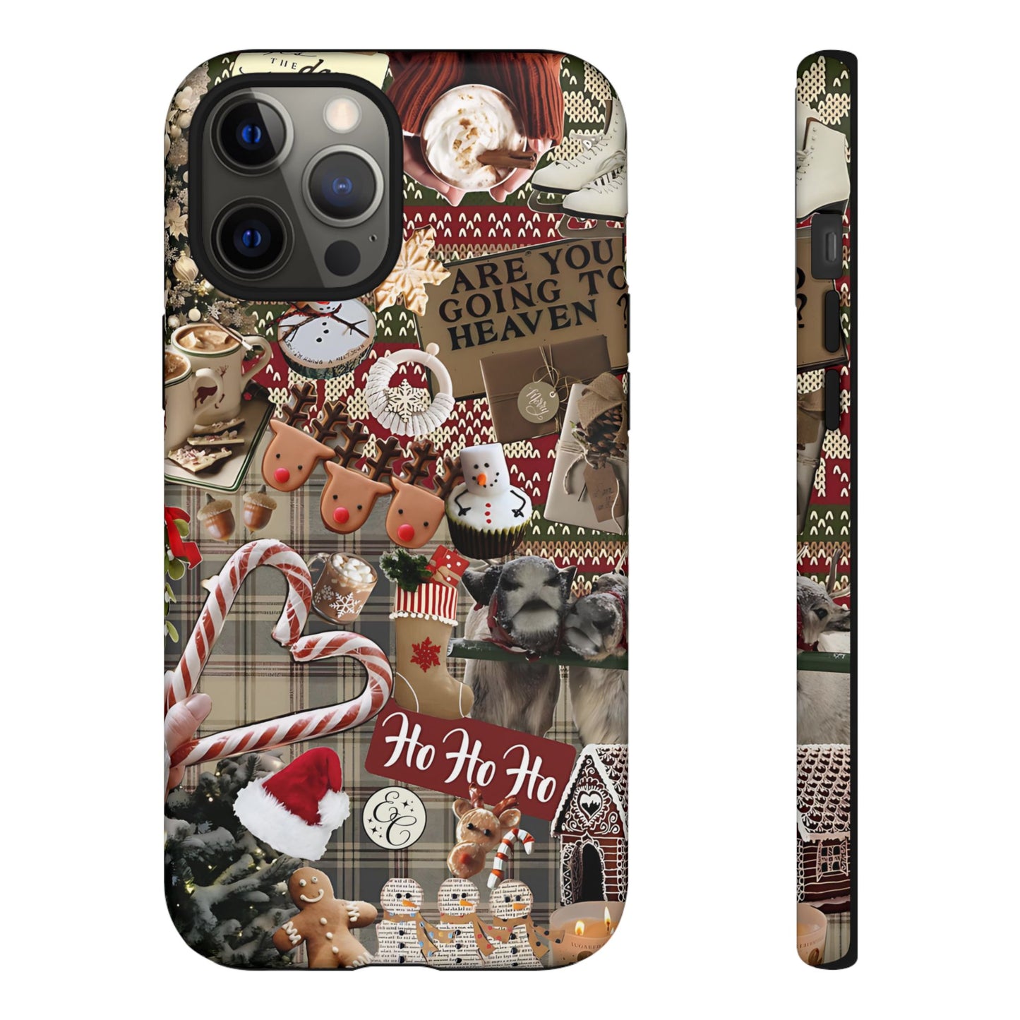 Christmas Festive Collage Tough Phone Case