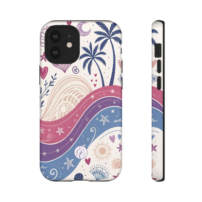 Bisexual Pride Boho Beach Tough Phone Case