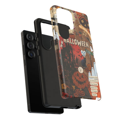 Spooky Season Vintage Collage Phone Case