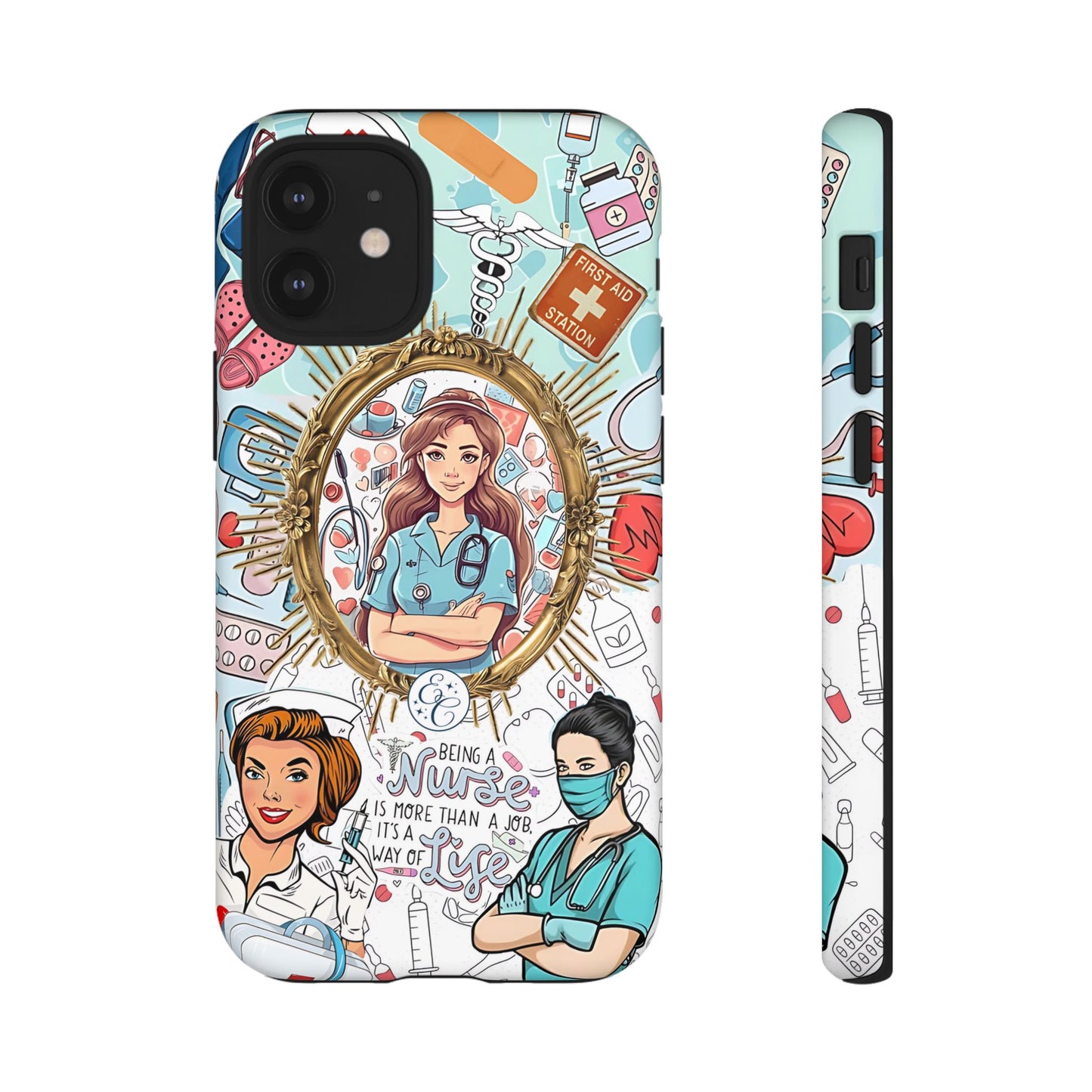 Nurse Art Tough Phone Case