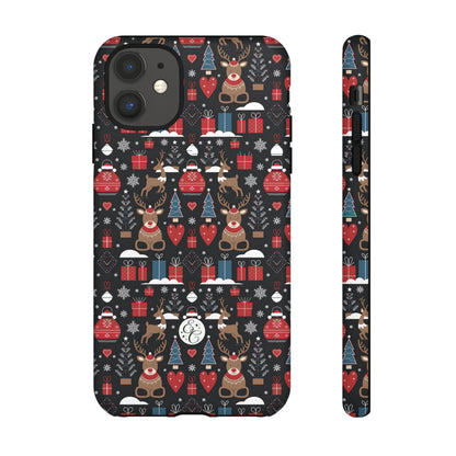 Christmas Holiday Pattern Tough Phone Case