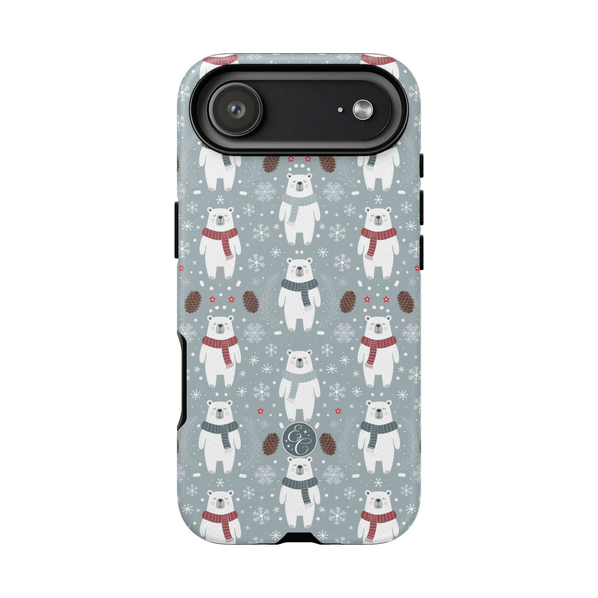 Cute Polar Bear Christmas Phone Case