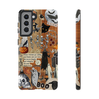 Halloween Spooky Collage Tough Phone Case