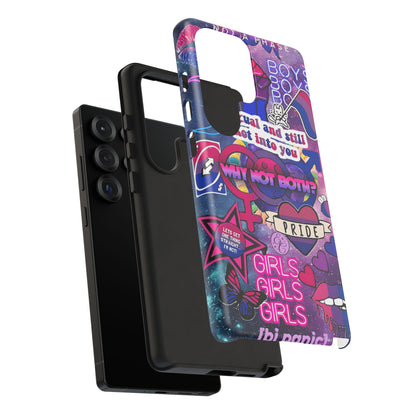 Bisexual Pop Art Tough Phone Case