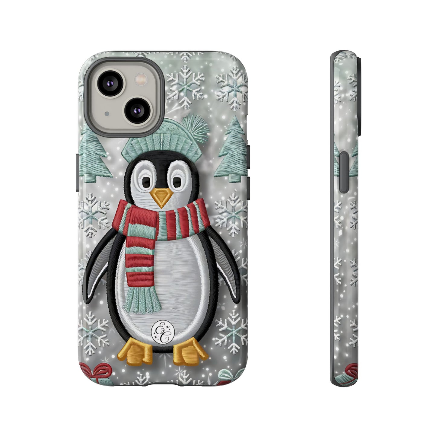 Cute Christmas Penguin Phone Case