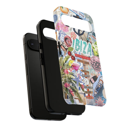 Ibiza Summer Vibes Collage Tough Phone Case