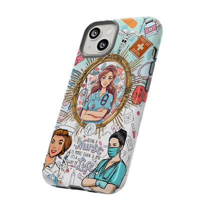 Nurse Art Tough Phone Case