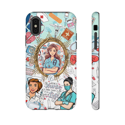 Nurse Art Tough Phone Case