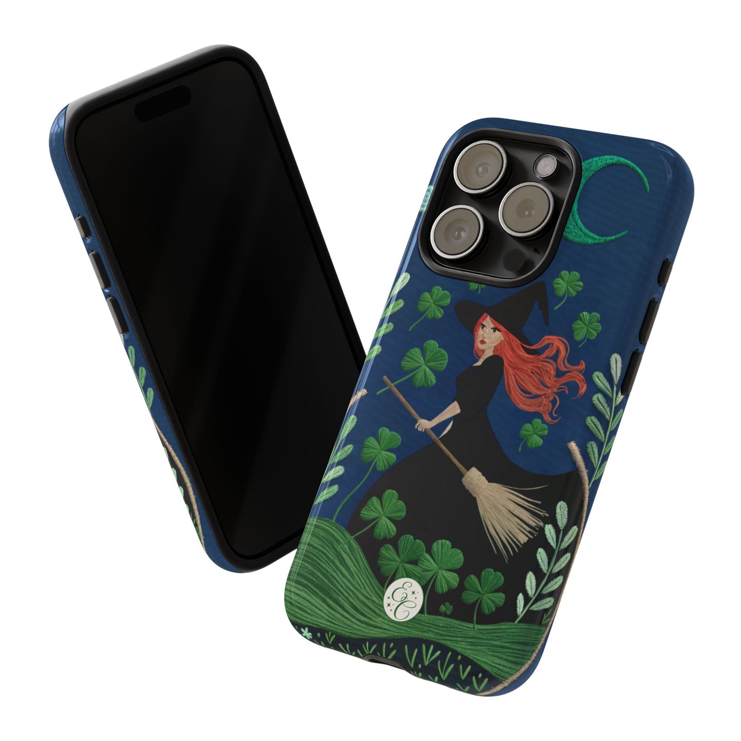 Irish Witch’s Moonlit Stroll Tough Phone Case