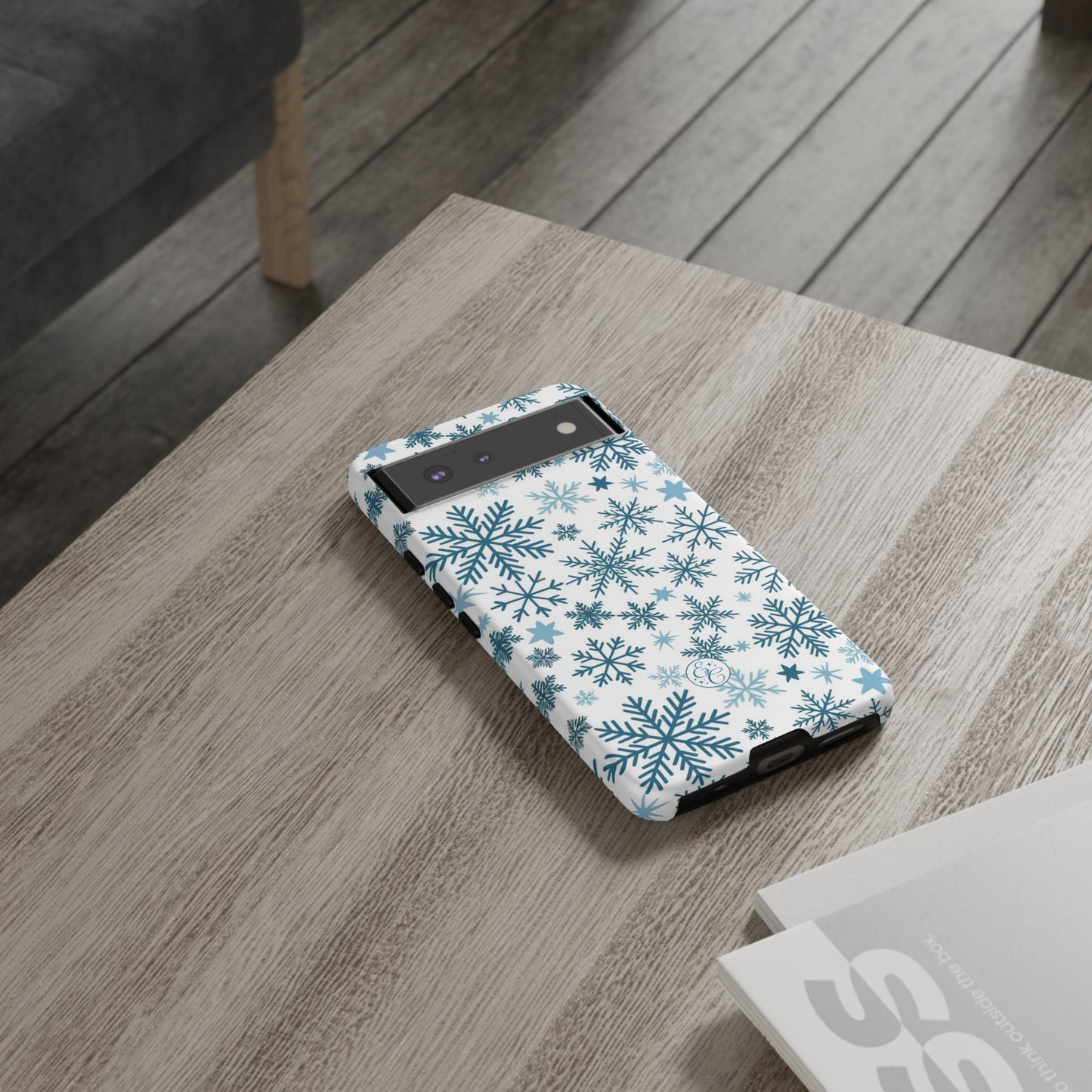 Winter Snowflakes Pattern Tough Phone Case