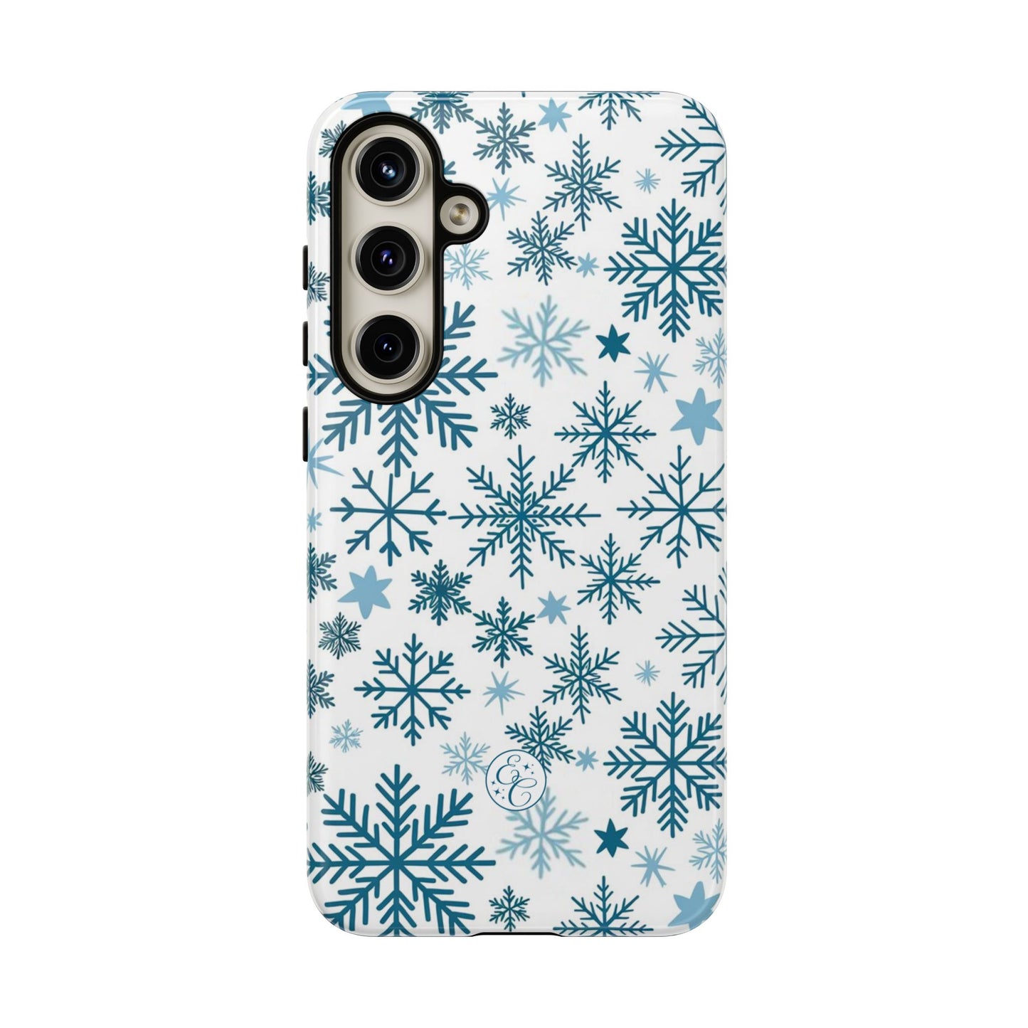 Winter Snowflakes Pattern Tough Phone Case