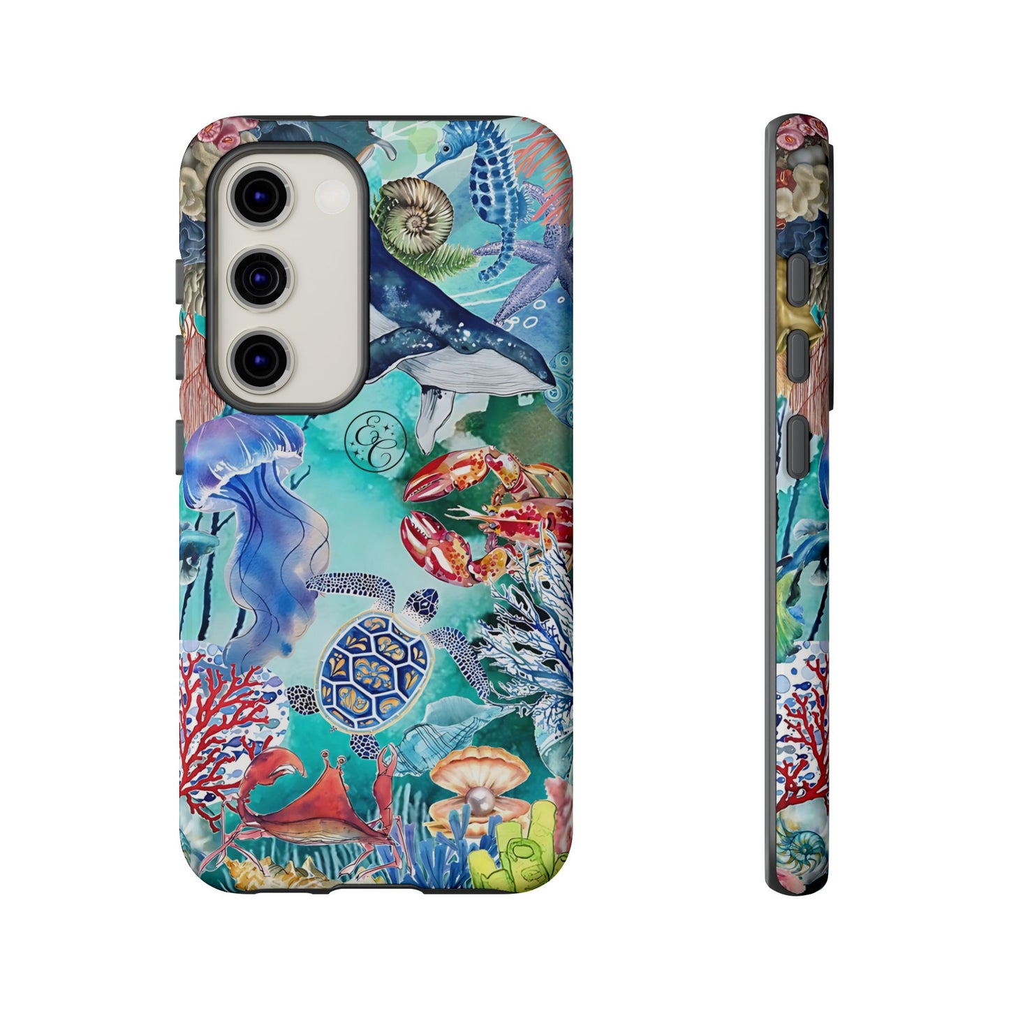 Ocean Wonders Collage Tough Phone Case