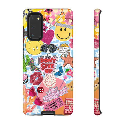 Pop Art Collage Tough Phone Case