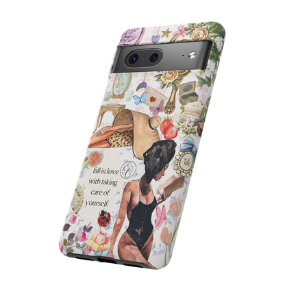 Aesthetic Coquette Collage Tough Phone Case