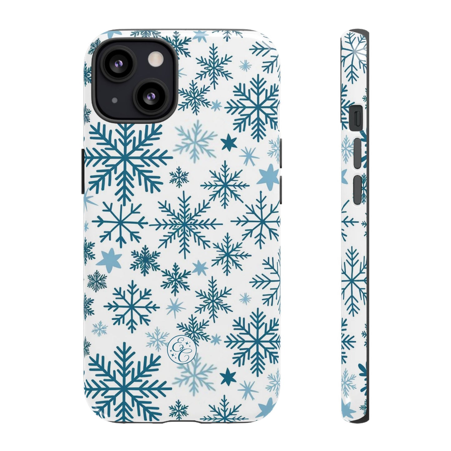 Winter Snowflakes Pattern Tough Phone Case